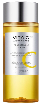 MISSHA Vita C Plus Brightening, su vitaminu C tonikas, 200 ml