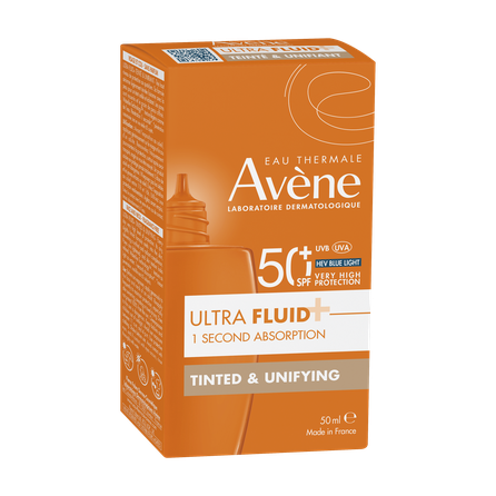 AVENE Sun Ultra Tinted SPF50+ fluidas, 50 ml