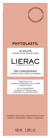 LIERAC Phytolastil, Correction Serum priemonė nuo strijų, 100 ml