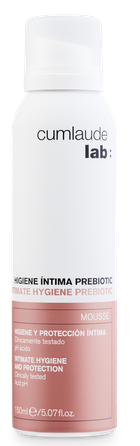 CUMLAUDE Prebiotic Mousse Intimate Hygiene intymios higienos putos, 150 ml