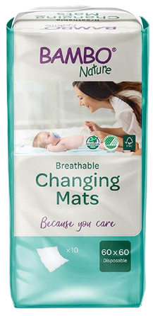 BAMBO NATURE Nature Eco-Friendly 60x60 paklotai, 10 vnt.