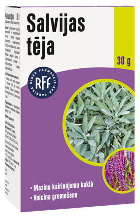 RFF šalavijų biri arbata, 30 g