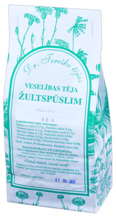 DR.TEREŠKO tulžies pūslės ir virškinimo funkcijai palaikyti biri arbata, 60 g