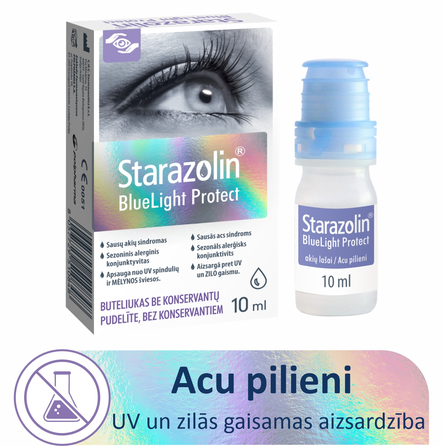 STARAZOLIN    BlueLight Protect akių lašai, 10 ml