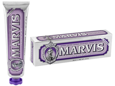 MARVIS Jasmin Mint saldaus gėlių ir mėtų skonio dantų pasta, 85 ml