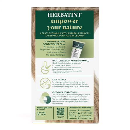 HERBATINT 10C Swedish Blonde plaukų dažai, 170 ml