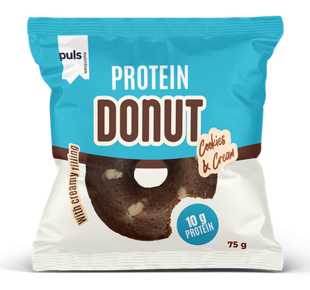 PULS NUTRITION Cookies & Cream baltyminis spurgas, 75 g