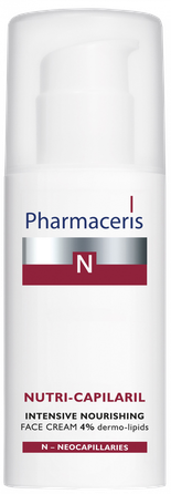PHARMACERIS Nutri-Capilaril veido kremas, 50 ml