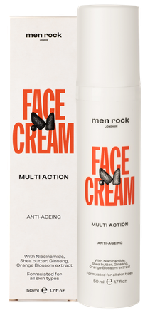 MEN ROCK Multi Action veido kremas, 50 ml