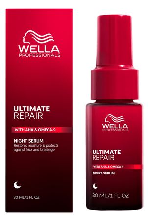 WELLA PROFESSIONALS Ultimate Repair naktinis plaukų serumas, 30 ml