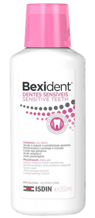 ISDIN Bexident Sensitive Teeth  burnos skalavimo skystis, 250 ml