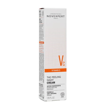 NOVEXPERT  The Night Peeling Vitamin C veido kremas, 40 ml