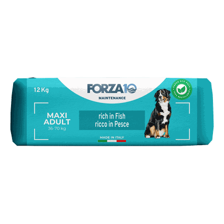FORZA10  Maintenance Maxi Adult su žuvimi, šunims sausas pašaras, 12 kg