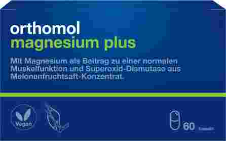 ORTHOMOL Magnesium Plus kapsulės, 60 vnt.