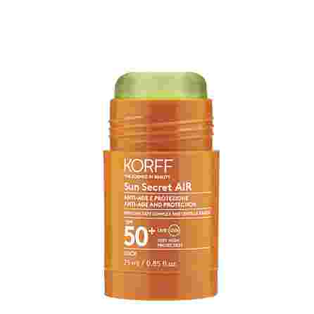 KORFF ultralengvos tekstūros AIR SPF50+ apsauginis kremas nuo saulės, 25 ml