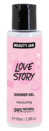 BEAUTY JAR Love Story, drėkinantis dušo gelis, 100 ml
