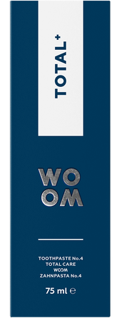 WOOM Total kompleksinė balinamoji dantų pasta, 75 ml