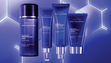 INSTITUT ESTHEDERM Propolis+ Kaolin, intensyviai valanti veido kaukė, 75 ml