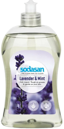 SODASAN Su Levandų Ir Mėtų Aromatu		 indų ploviklis, 500 ml