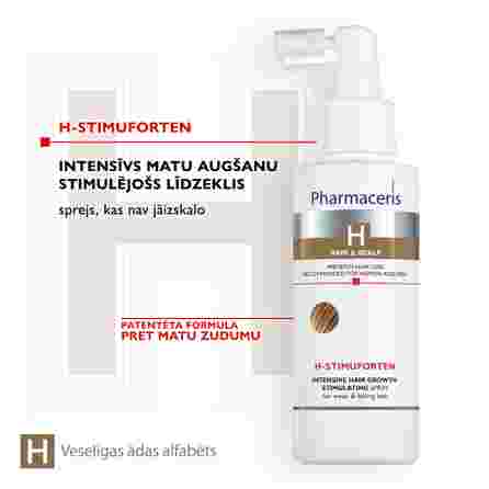 PHARMACERIS H-Stimuforten plaukų serumas, 125 ml