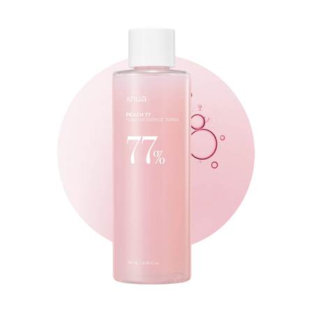 ANUA Peach 77% Niacin Essence tonikas, 250 ml