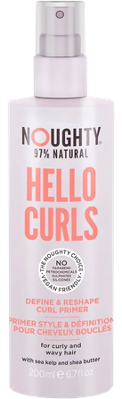 NOUGHTY Hello Curls Primer dulksna, 200 ml