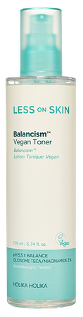 HOLIKA HOLIKA Less On Skin Balancism Vegan tonikas, 170 ml