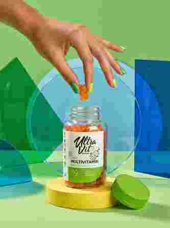 ULTRAVIT   Kids Multivitamin  kramtomosios tabletės, 60 vnt.