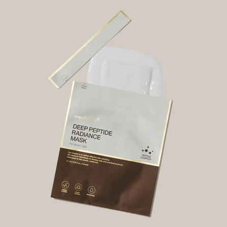 MEDICUBE Deep Peptide Radiance veido kaukė, 1 vnt.