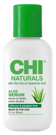 CHI Naturals Aloe Vera su hialuronu plaukų serumas, 59 ml