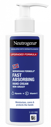 NEUTROGENA Fast absorbing rankų kremas, 150 ml