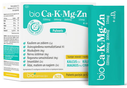 BIOFARMACIJA milteliai, 28 vnt.