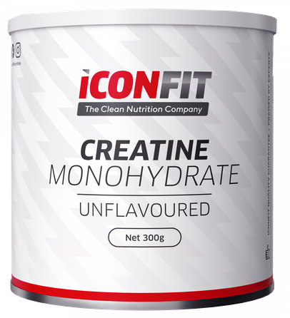 ICONFIT Micronised Creatine Monohydrate milteliai, 300 g