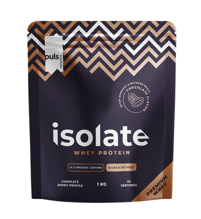 PULS NUTRITION Whey Isolate Chocolate milteliai, 1000 g