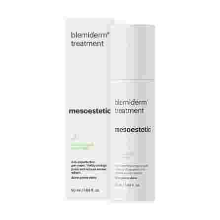 MESOESTETIC Blemiderm Treatment Night, nuo aknės, naktinis veido kremas, 50 ml