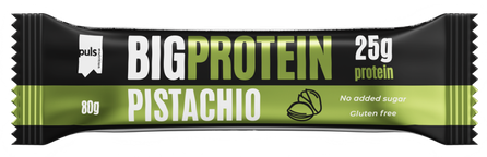 PULS NUTRITION Big Protein Pistachio batonėlis, 80 g