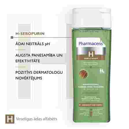 PHARMACERIS H-SEBOPURIN šampūnas, 250 ml