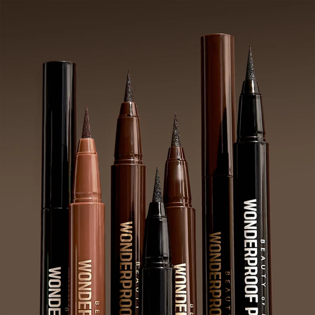 BOM Wonderproof Pen 02 Wonder Brown akių pieštukas, 0.5 g