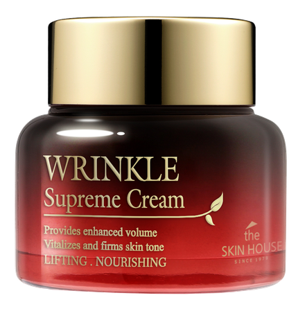 THE SKIN HOUSE Wrinkle Supreme Cream veido kremas, 50 ml