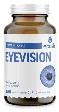 ECOSH Eyevision kapsulės, 90 vnt.