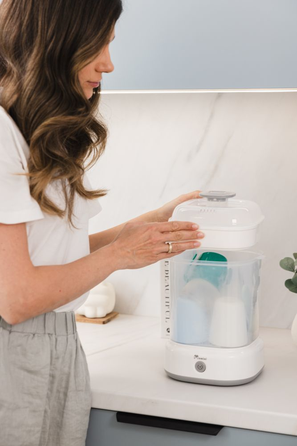 MOMINI QuickSteam Bottle sterilizatorius, 1 vnt.
