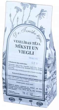 DR.TEREŠKO bendram organizmo komfortui palaikyti biri arbata, 60 g