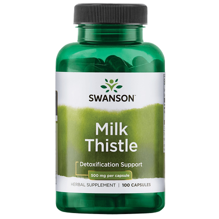 SWANSON Milk Thistle, kepenų funkcijai palaikyti, kapsulės, 100 vnt.