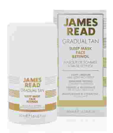 JAMES READ Gradual Tan Sleep Retinol veido kaukė, 50 ml