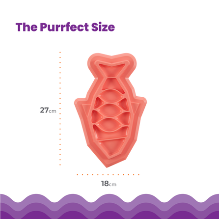 CATSTAGES rožinis dubenėlis, 1 vnt.
