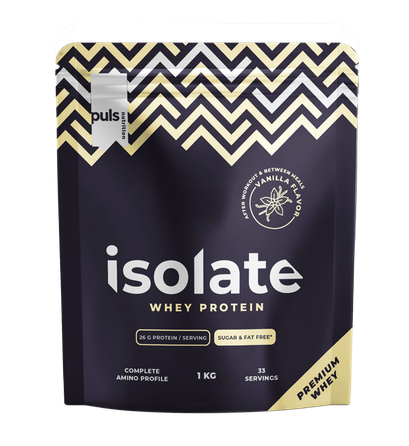 PULS NUTRITION vanilės milteliai, 1000 g