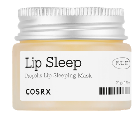 COSRX Full Fit Propolis Lip Sleeping lūpų kaukė, 20 g