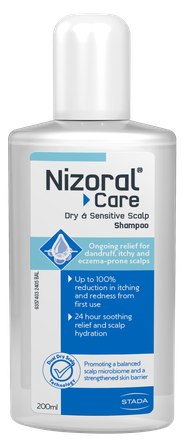 NIZORAL Care Dry & Sensitive Scalp šampūnas, 200 ml