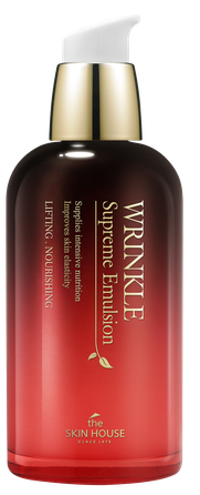THE SKIN HOUSE Wrinkle Supreme branžiai odai skirta emulsija, 130 ml