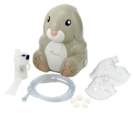 MOMINI Nebu Bunny Compressor inhaliatorius, 1 vnt.